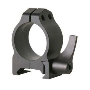 Warne 2-Piece Maxima QD Scope Ringmounts with Grooved Receiver - Ruger 77 M77 Hawkeye 1" Medium Matte