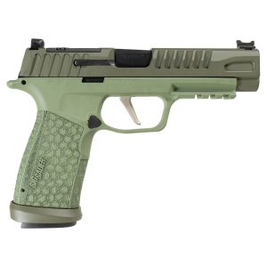 Sig Sauer P365 Fuse Two-Tone ODG Handgun 9mm Luger 21(2)&17(1)rd Magazines 4.3" Barrel LXG Front Optic Sight
