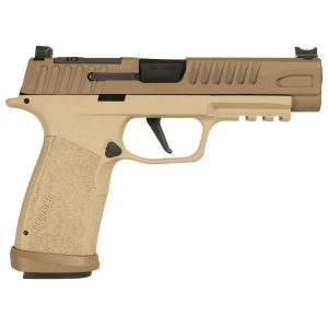 Sig Sauer P365 Fuse Two-Tone Tan Handgun 9mm Luger 21(2)&17(1)rd Magazines 4.3" Barrel LXG Front Optic Sight