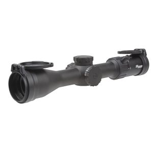Sig Sauer Whiskey 4 Low Profile Rifle Scope 3-12x44 30mm SFP Hellfire Quadplex Illum Capped 0.25 MOA - Black