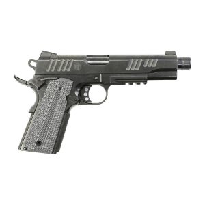 Alpha Foxtrot AF1911-Enhanced Handgun 10mm Auto 8rd(2) Magazines 5" Threaded Barrel DLC Black