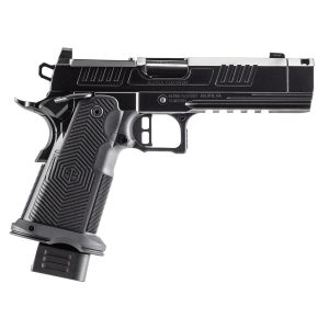 Alpha Foxtrot AF1911-ROMULUS Handgun 9mm Luger 20rd Magazines(5) 4.25'' Threaded Comp Barrel Black polished DLC