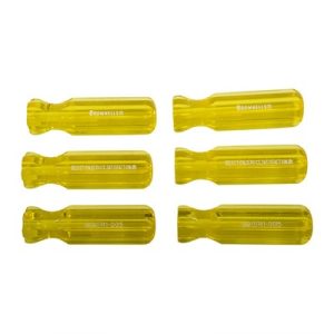 MOLDED PLASTIC TOOL HANDLE, L4 MODEL, YELLOW, 6 PACK