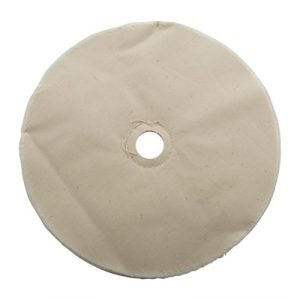 MUSLIN POLISHING WHEEL, LOOSE, 8'' X 20-PLY, 7/8'' ARBOR
