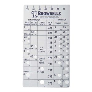 METRIC SCREW CHEK'R STEEL