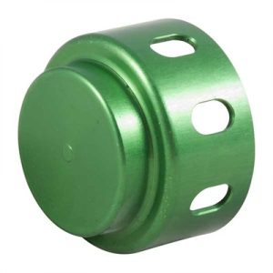 SHOTGUN FOLLOWER FOR MOSSBERG 500, 12 GAUGE, ALUMINUM, GREEN