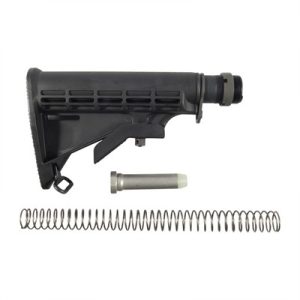 BRN AR-15 MIL-SPEC COLLAPSIBLE STOCK ASSEMBLY BLACK