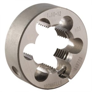 BARREL/RCVR DIE 2â DIA. 1.10â-12 TPI FOR LARGE RING MAUSER