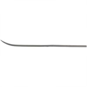 THREE SQUARE 60 DEGREE BENT NEEDLE FILE COARSE CUT STEEL