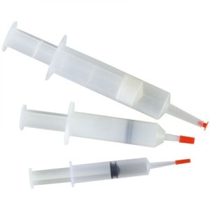RE-USABLE SYRINGE TRY-PACK, SET OF 3