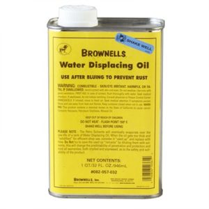 AFTER-BLUING WATER DISPLACING OIL RUST PREVENTATIVE,1 QUART