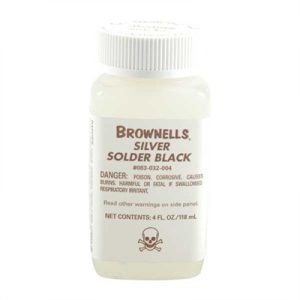 SILVER SOLDER BLACK 4OZ