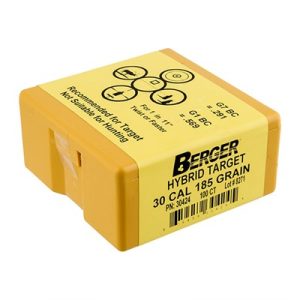 HYBRID TARGET 30 CALIBER (0.308'') 185GR HYBRID BT 100/BOX