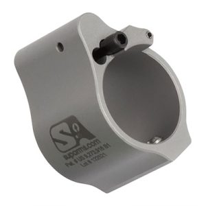 AR-15 SOLID ADJUSTABLE GAS BLOCK .875'' STAINLESS STEEL