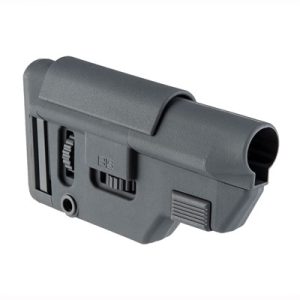 COLLAPSIBLE PRECISION STOCK 556 WOLF GREY- MEDIUM