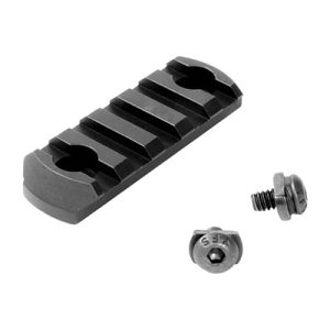 PICATINNY ACCESSORY RAIL FOR M-LOK HANDGUARDS, 5 SLOTS