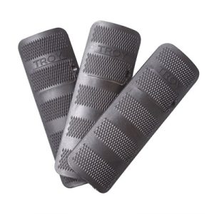 BATTLE RAIL COVER 3-PK PICATINNY POLYMER BLACK 4.4''