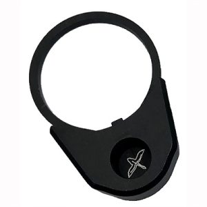 END PLATE W/ 3-QD SLING SWIVEL SOCKETS BLACK DLC