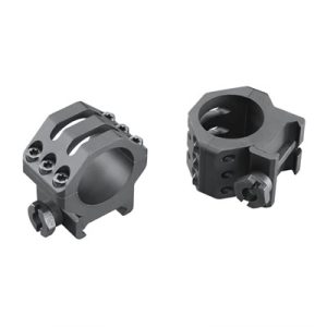 30MM SIX-HOLE PICATINNY RINGS, HIGH