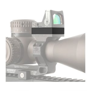 ROF RISER 10MM FOR TRIJICON RMR/SRO BLACK