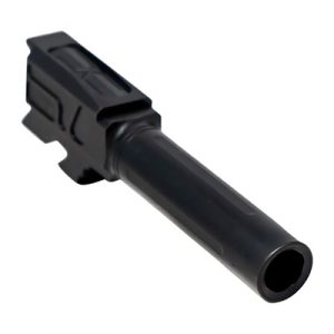 MATCH 9MM NON-THREAD STRAIGHT BBL FOR GLOCK 43/43X BLACK