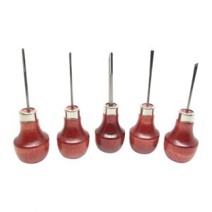 #107M SUB MINI PALM WOODCARVING 5 PIECE SET