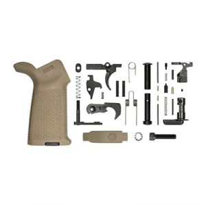 LOWER PARTS KIT W/ MOE GRIP FOR AR-15 FDE