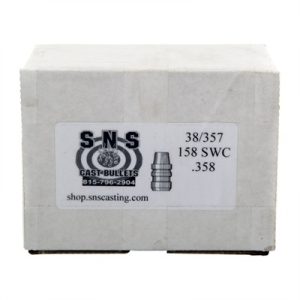 CAST 38 CALIBER (.358'') 158GR SEMI-WADCUTTER LEAD 500/BOX