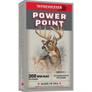 300 WINCHESTER MAGNUM 150GR POWER-POINT 20/BOX