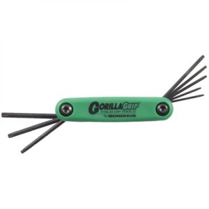 GORILLA GRIP TORX WRENCH 8-PIECE SET (T6-T25)