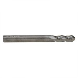 BALL END MILL, CARBIDE, 1/4''
