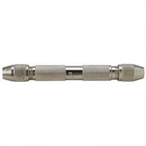 NO. 90, DOUBLE-ENDED PIN VISE, NICKEL PLATED