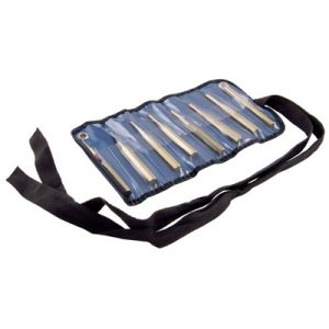 BRASS ROLL PIN PUNCH SET, 8 PC