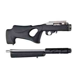 RUGER 10/22 TAKEDOWN STOCK THUMBHOLE RUBBER BLK