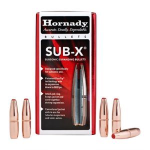 SUB-X .30 CAL. (0.308'') 175GR POLYMER TIP 100/BOX