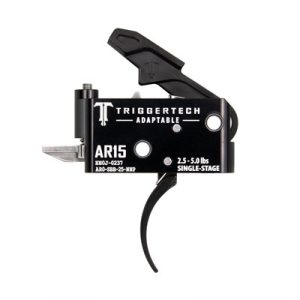 AR15 SINGLE-STAGE ADAPTABLE PRO CURVED TRIGGER PVD BLACK