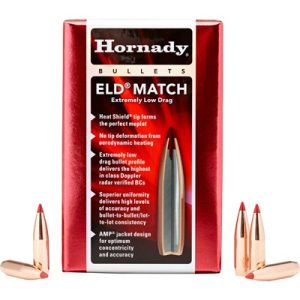 ELD MATCH 25 CALIBER (0.257'') 134GR POLYMER TIP 100/BOX