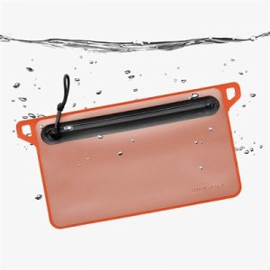 DAKA WATERPROOF WINDOW POUCH MEDIUM ORANGE