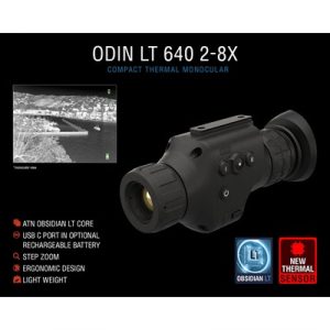 ODIN LT 640 2-8X25MM COMPACT THERMAL VIEWER BLACK