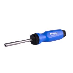 MAGNA-TIP RATCHETING SCREWDRIVER, BLUE