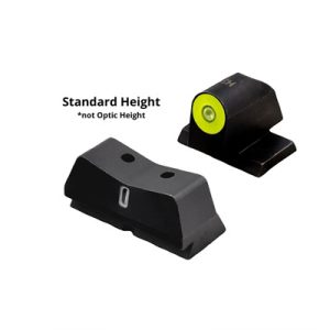DXT 2 BIG DOT OPTIC READY FOR S&W M&P FULL/COMPACT YELLOW