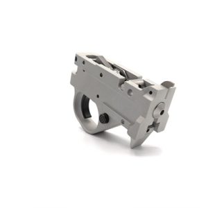 TWO STAGE TRIGGER UNIT FOR 10/22 SILVER BLK CURVED EXTENDED