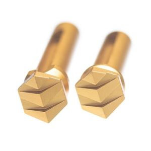 ENHANCED TAKEDOWN PINS FOR AR-15 GOLD