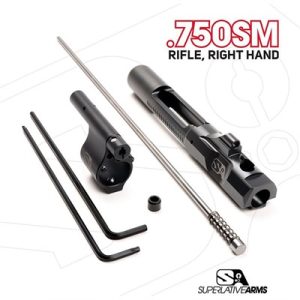 AR-15 ADJ PISTON SYSTEM W/SOLID .750'' GAS BLOCK RIFLE RH