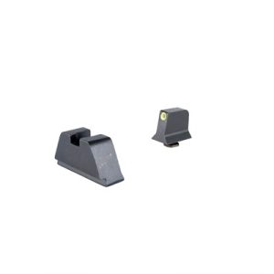 SUPPRESSOR/OPTIC HEIGHT SIGHT SET YELLOW/BLACK STD GLOCKS