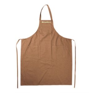 CANVAS APRON, LONG, BROWN