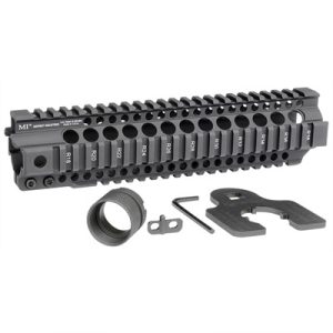 AR-15 COMBAT T-SERIES 1-PC FREE FLOAT HANDGUARD 10'' BLACK