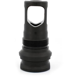 PRS MUZZLE BRAKE 0.375 3/4-20 THREADS SQUARE SHOULDER BLACK
