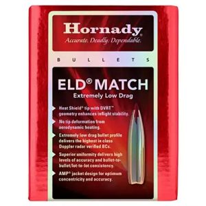 ELD MATCH 6.5MM (0.264'') 147GR POLYMER TIP BOAT TAIL 500/BOX