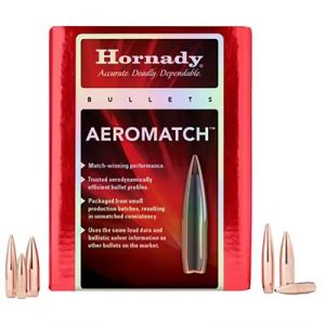 AEROMATCH 6.5MM/264 (0.264'') 140GR HOLLOW POINT BT 500/BOX
